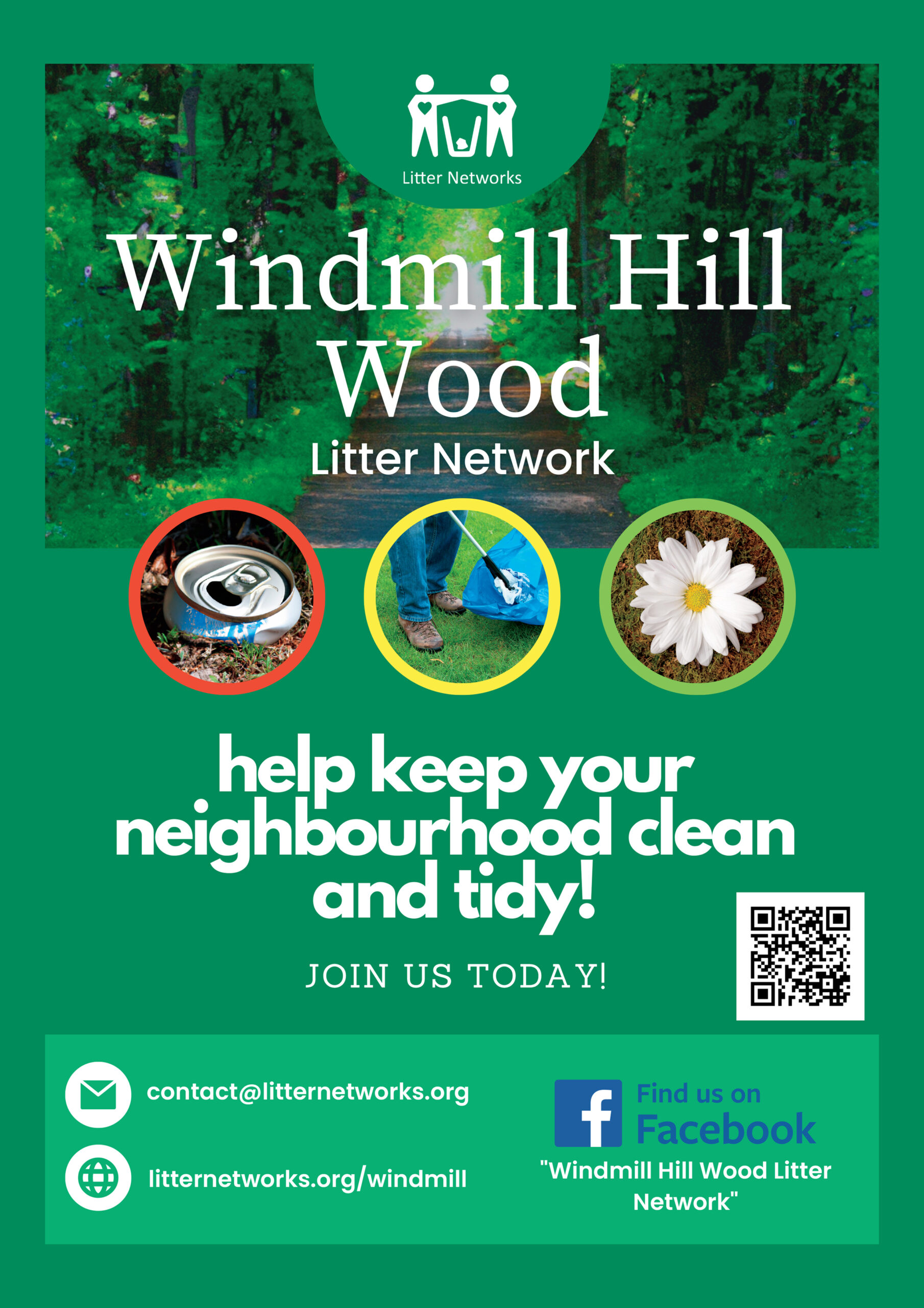 Litter-Networks-Flyer-Windmill-Hill-Wood-in-Halton-1